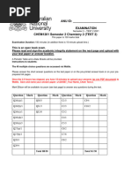 CHEM1201 Topic Exam 2 2021