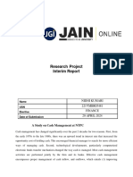 MBA - Nidhi - Project Intrim Report