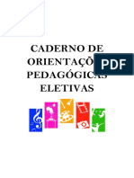 (Preliminar) Cad. Complementar de Orientações Pedagógicas Eletivas