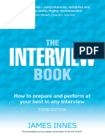 Interview Book, The How To Prepare and Perform at Your Best in Any Interview (James Innes)