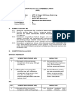 Rencana Pelaksanaan Pembelajaran