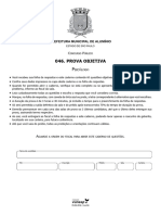 Vunesp 2016 Prefeitura de Aluminio SP Psicologo Prova