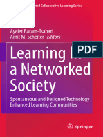 Learning in A Networked Society: Yael Kali Ayelet Baram-Tsabari Amit M. Schejter Editors