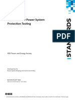 IEEE Guide For Power System Protection Testing