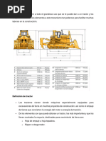 Tractores y Buldozers