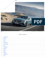 2024 e Class Sedan Order Guide en - Us