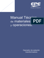 Manual Técnico - Operador de Estaciones Transformadoras