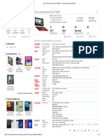 Asus Transformer Pad TF300T - Full Tablet Specifications