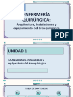 I.2 Arquitectura, Instalaciones y Equipamiento Del Área Quirúrgica