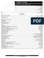 PMDG 737NG Checklist