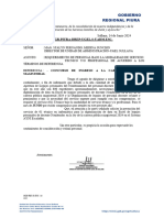 Requerimiento de Locador de Servicio para El Area de Escalafon 2024