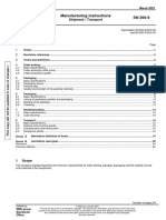 SMS SN200-9 2016 Manufacturing Instructions Shipment-Transport