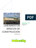 V3.1 Lineamientos Básicos de Construcción Tiendas Dollarcity