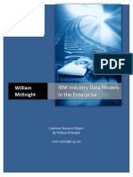 Industry Data Models in The Enterprise-IBM 2014 Final