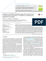 Designing SCLSN Network 3P Metaheuristics Hybridization Techniques