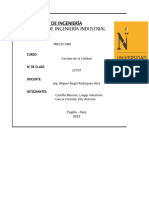 Gestion de Calidad (Frecuencia y Distribucion)