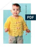 Baby Yellow Jacket Crochet Pattern