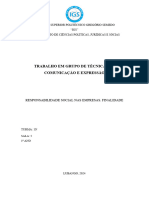 Responsabilidade Social Das Empresas - aLT