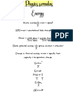 Physics Formulas 