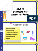 Aula 1 - Slide - Teoria Da História