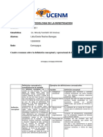 Metodologia de La Investigacion: Sección: 4 - 22-1