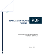 Antología Planeación y Organización Del Trabajo