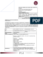 Solicitud de Inicio para Mecanismo Alterno de Solucion de Conflictos