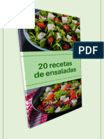 20 Ensaladas