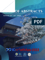 Book of Abstracts: 3th International Conference On Mathematics and Its Application (IcoMathApp) 2022.