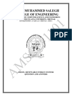 OEE351 Renewable Energy System