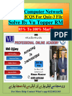 CS610 Quiz-3 by Vu Topper RM-2