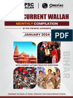 Bihar Current Wallah Monthly Compilation - January (English) - PDF Only