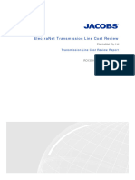 ElectraNet Transmission Line Cost Review Jacobs