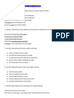 Exercícios Frase, Oração, Período, Sujeito e Predicado