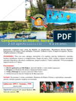 Campamento Guadarrama Agosto 2024