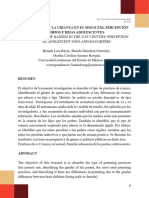 Descripción de La Crianza en El Siglo Xxi, Percepción de Hijos E Hijas Adolescentes