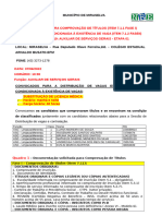 Miraselva - Convocação de Distribuição de Função Cond A Existência de Vagas - Serviços Gerais Dia 07062022 Às 08 Horas