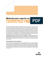 Procedimentos de Arquivos