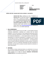 Demanda Contencioso Administrativo - Prepara Clases - Carlos Diaz