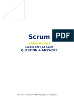 Scrum: Safe-Agilist