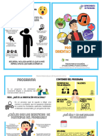 Diptico Orientacion Vocacional @miss - Psicoeducativas