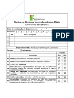 Exp 09 LELO Retificação e Filtragem Capacitiva IFSP