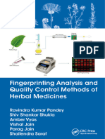 Fingerprinting Analysis and Quality Control Methods of Herbal Medicines (Pandey, Ravindra)