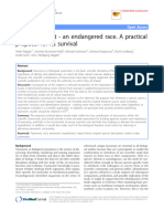 Wagele Etal2011 Taxonomist Endangered Race