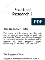 Practical Research 1