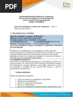 Guía de Actividades y Rúbrica de Evaluación - Unidad 3 - Fase 4 - Ejecución Del Proyecto