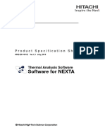 0502-E01-001E Ver.1.3 Software For NEXTA Product Specification Sheet