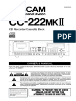 CC-222MK2 Manual