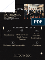 Bangtan Impact On South Korea Economy