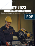 GATE 2023 Civil Engineering Question Paper and Answer Key - SQ9ophl